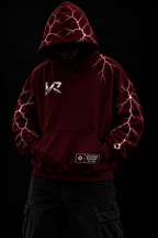 VOLTAGE RACING | HOODIE MAROON