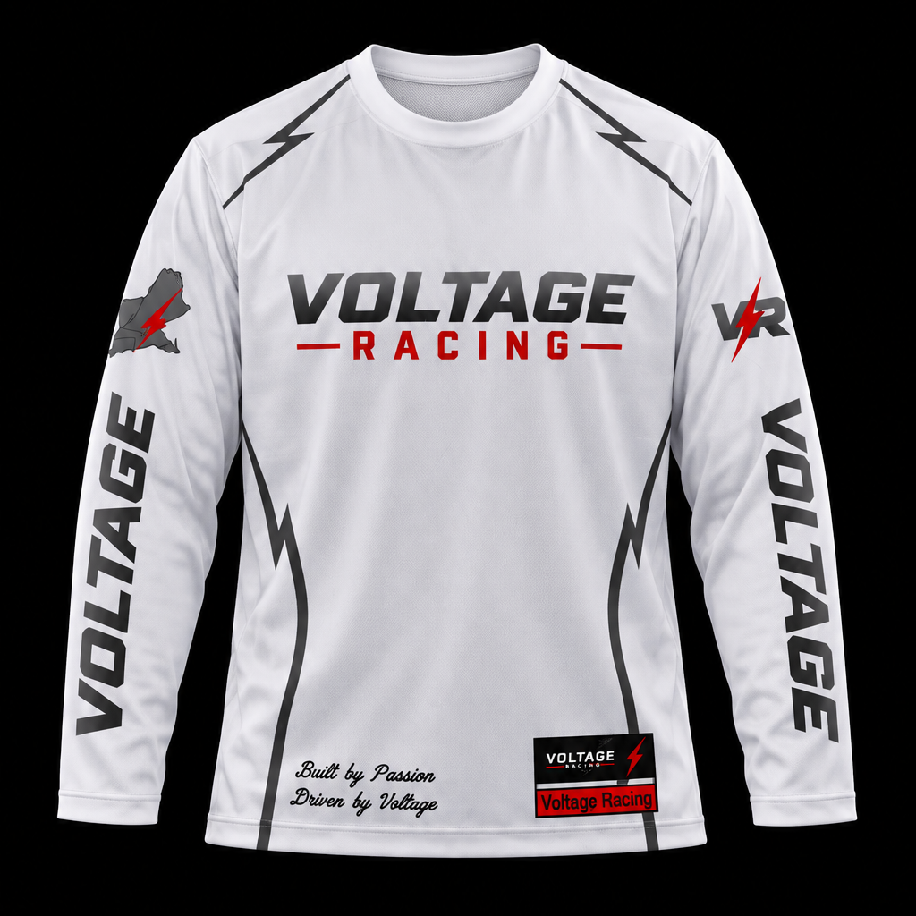 VOLTAGE RACING | JERSEY WHITE