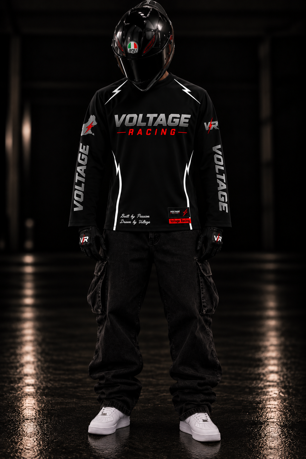VOLTAGE RACING | JERSEY BLACK