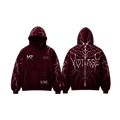 VOLTAGE RACING | HOODIE MAROON