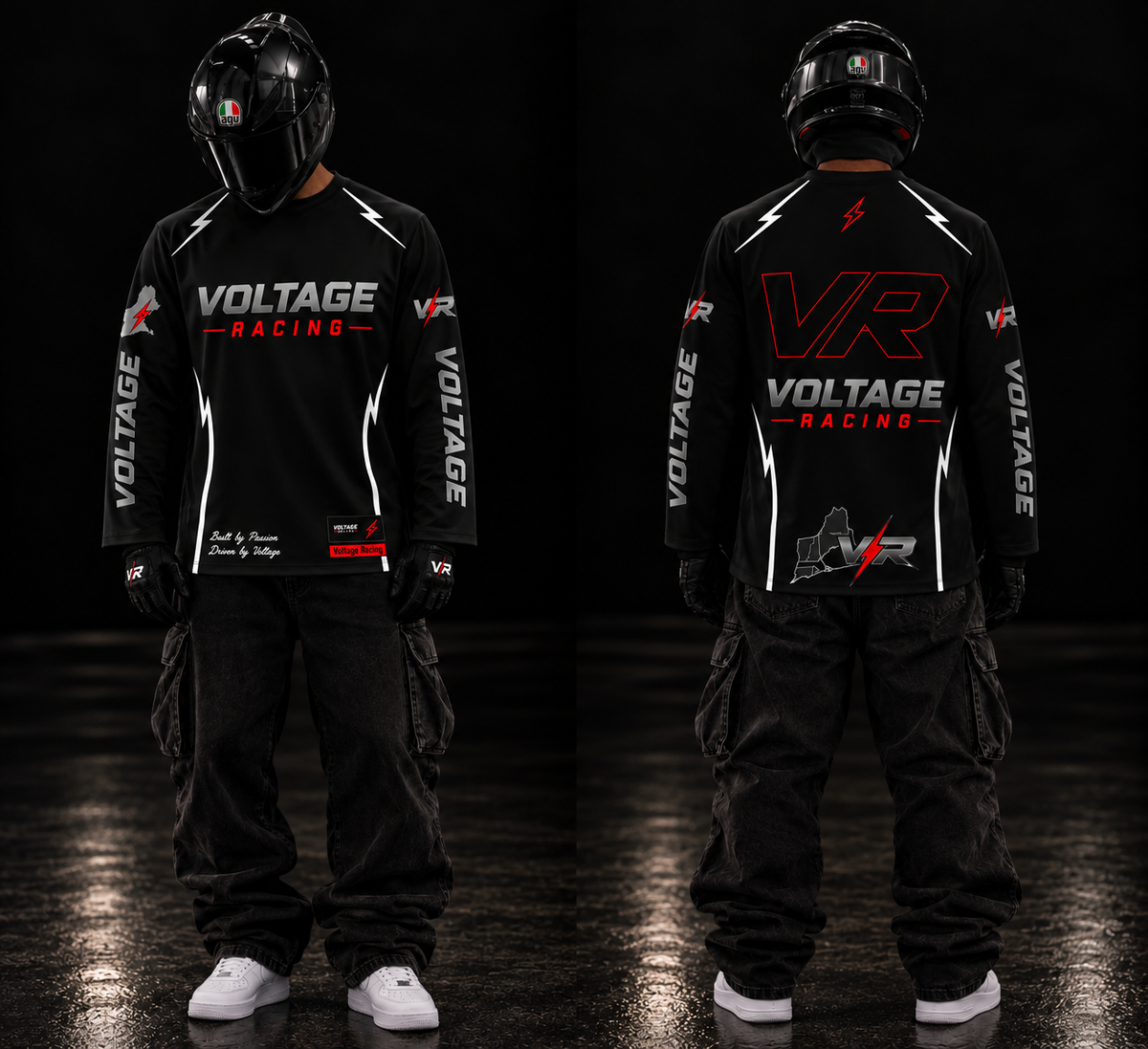 VOLTAGE RACING | JERSEY BLACK