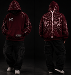 VOLTAGE RACING | HOODIE MAROON