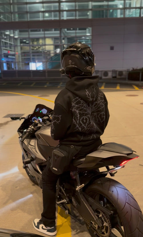 VOLTAGE RACING | HOODIE BLACK